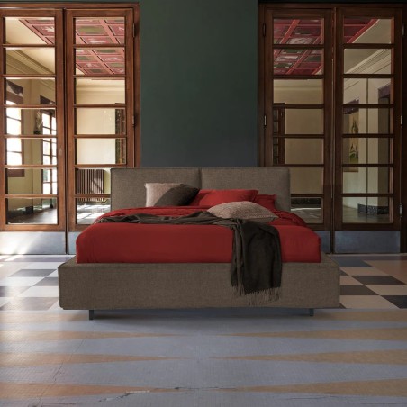 Letto Bill  Dorelan - Volumi informali e comfort strutturato