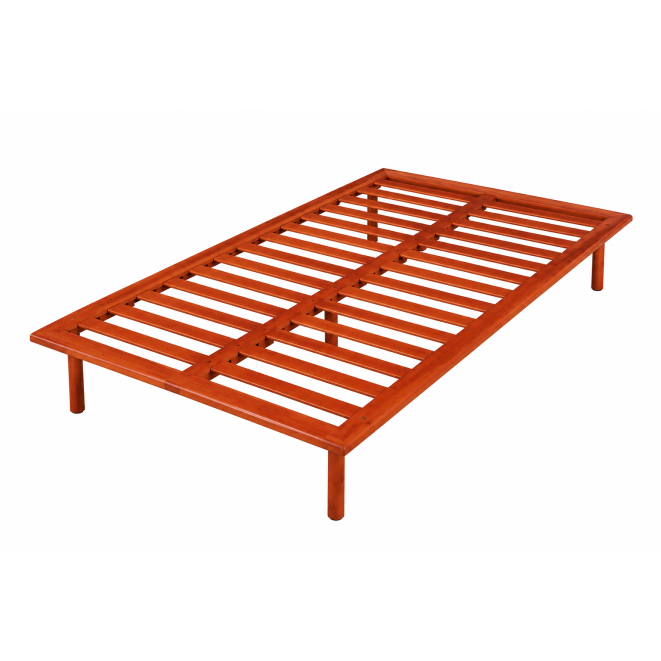 Rete Antares legno - Struttura: legno massello  Tipologia: rete a doghe larghe  Doghe: listelli larghi da 14 cm  Supporto: